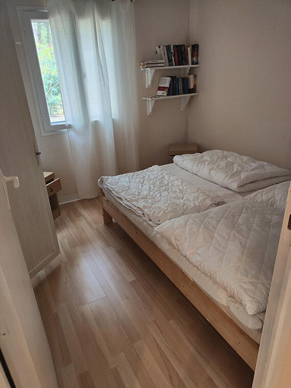 Schlafzimmer mit Doppelbett – Ferienhaus Egypte 7 Ost, Euronat